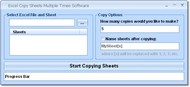 Excel Copy Sheets Multiple Times Software screenshot